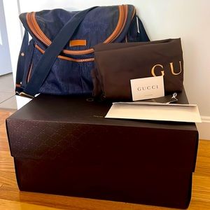 GUCCI DIAPER BAG.